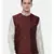 Classic Pattern Silk Brown Modi Jacket