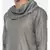 Koul Neck Grey Linen Satin Kurta Set