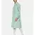 Blue Linen Printed Kurta Set