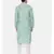 Blue Linen Printed Kurta Set