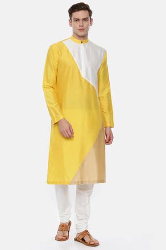 The Tri Color Kurta Set