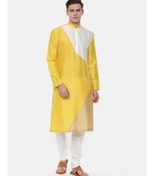 The Tri Color Kurta Set
