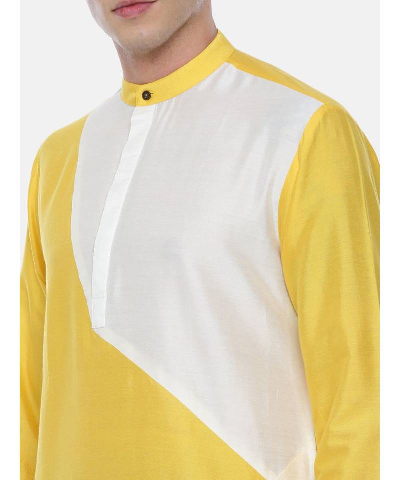 The Tri Color Kurta Set