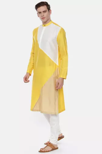 The Tri Color Kurta Set