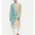Drape Silk Linen Dual Color Kurta Set
