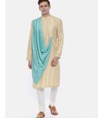 Drape Silk Linen Dual Color Kurta Set