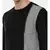 Black Grey Linen Patch Kurta Set