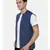 Short Open Linen Denim Jacket