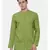 Green Linen Short Kurta
