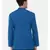 Blue Cotton Cut Away Short Kurta