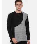 Grey Back Linen Short Kurta