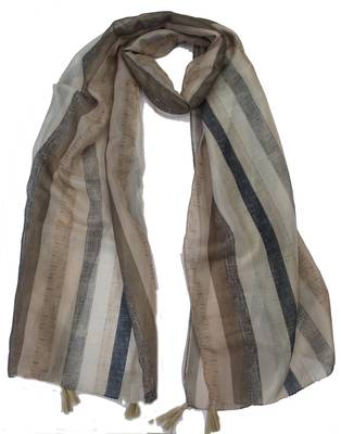 DesiButik Alluring Multicolor Modal Satin Fabric Digitally Printed Scarf 1