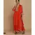 ANJU HARLEEN BURNT ORANGE STRAIGHT TUNIC WITH SHARARA AND DUPATTA