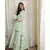 ANJU HARLEEN MINT GREEN SLEEVELESS TUNIC WITH SKIRT AND OVERLAY