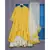 ANJU HARLEEN SUNSHINE YELLOW ASSYMETRICAL TUNIC WITH SHARARA AND DUPATTA