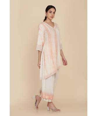 Assymetrical Kurta With Farshi 2