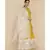 ANJU HARLEEN LIME GREEN STRAIGHT TUNIC WITH IVORY SHARARA AND DUPATTA WITH ZARI