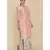 ANJU HARLEEN PEACH STRAIGHT TUNIC WITH ICE BLUE SHARARA AND DUPATTA WITH ZARI