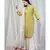 ANJU HARLEEN LIME GREEN PINTUCKS TUNIC WITH IVORY GHARARA AND DUPATTA