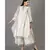 ANJU HARLEEN IVORY ASYMMETRICAL TUNIC WITH FARSHI AND DUPATTA