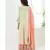 ANJU HARLEEN APPLE GREEN ASYMMETRICAL TUNIC WITH PEACHISH PINK SHARARA AND DUPATTA