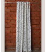 Digital print Grey/Beige Curtain
