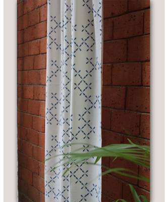 Digital print Grey/Beige Curtain 3