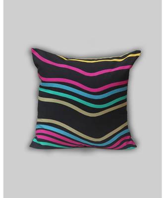 Zeba Digital print Multi coloured Cushion Cover 1
