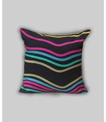 Zeba Digital print Multi coloured Cushion Cover