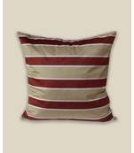 Zeba Digital print velvet Off White Brown cushion cover