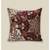 Zeba Digital print velvet Off White Green cushion cover