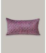 Zeba Digital print With Quilting Lines Purple Cushion cover