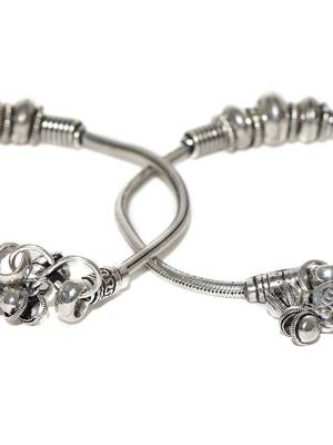 Silver anklets 6
