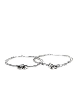 Silver anklets 4