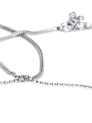 Silver anklets 4