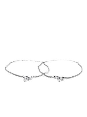 Silver anklets 5