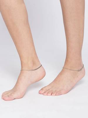 Silver anklets 6
