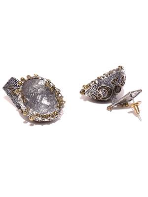 Silver jhumkas 4