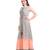women Straight Embroidered Modal Red Kurti
