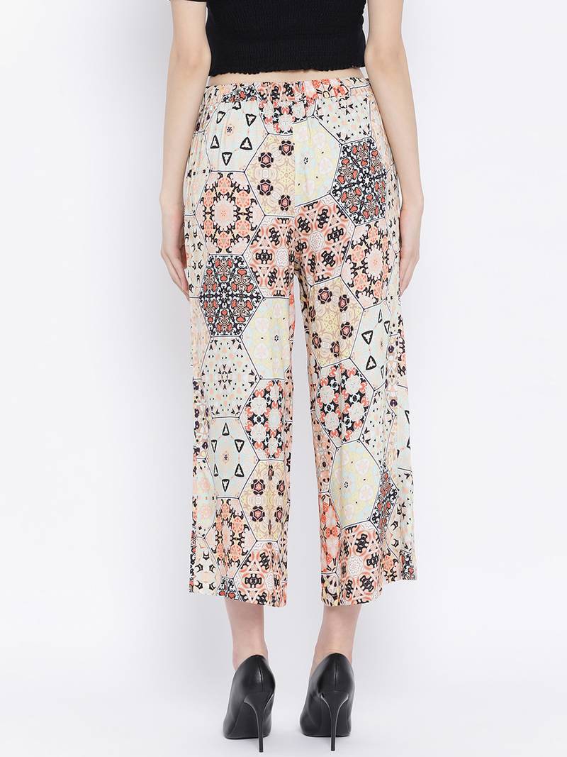 Graphic Shiner Sally Women Culottes