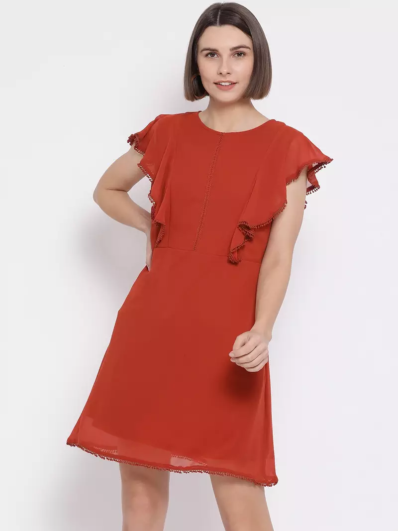 Cornary Cherry Chic Women Dress