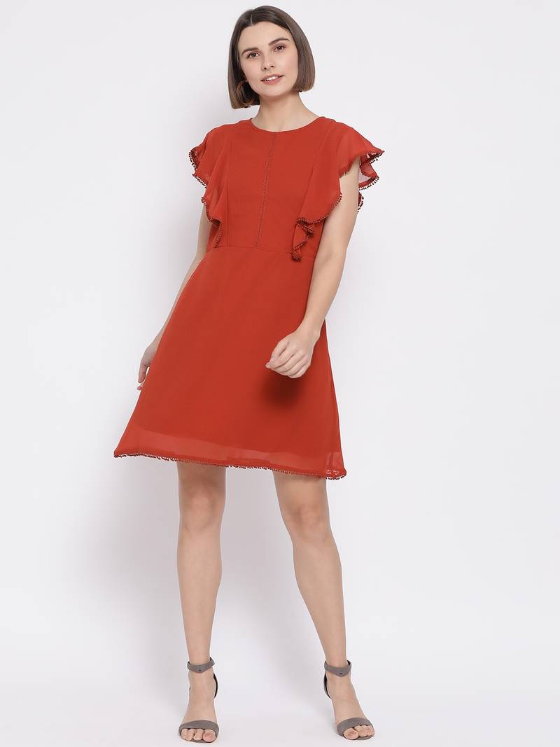 Cornary Cherry Chic Women Dress