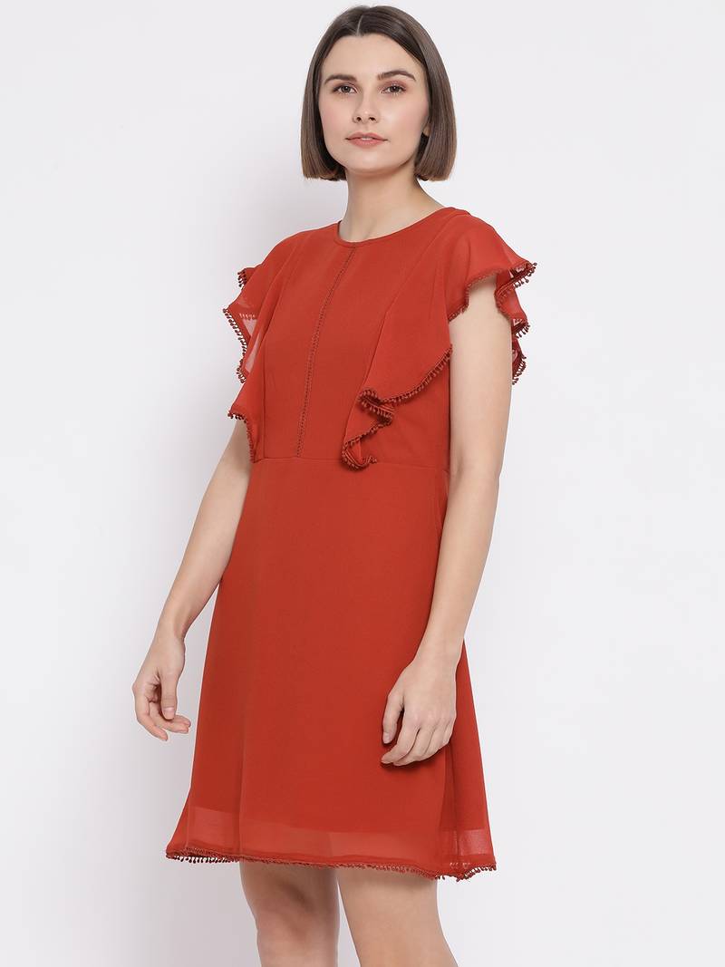 Cornary Cherry Chic Women Dress