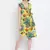 Tropical Amethyst Hi-Lo Skater Dress