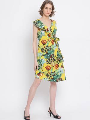 Tropical Amethyst Hi-Lo Skater Dress 2
