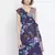 Floral Glamour Hi-Lo Skater Dress