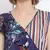 Floral Glamour Hi-Lo Skater Dress