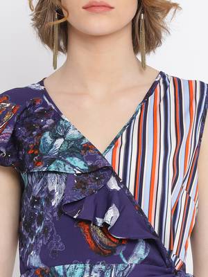 Floral Glamour Hi-Lo Skater Dress 5