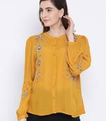 Sunshine Embro Pastel Women Shirt