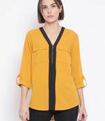 Mustard Rise Divine Women Top
